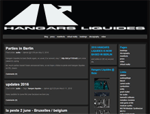 Tablet Screenshot of hangars-liquides.com